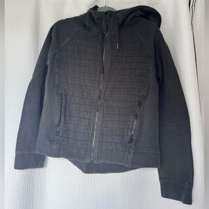 Lululemon Black Hooded Zip-Up Jacket
